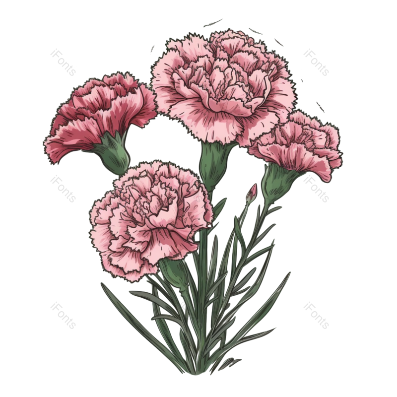 花卉图片,花朵元素,鲜花PNG,花朵插画免抠素材